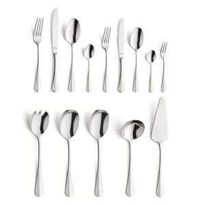 Amefa - Baguettte 60-delige Bestekset 6 Personen Hoogglans - Zilverkleurig Bestekset Amefa 