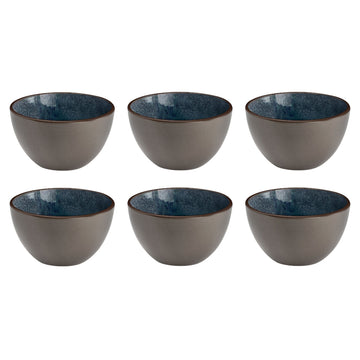 Medard de Noblat - Feeling Indigo Frühstücksschüssel 13 cm (6er-Set)