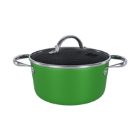 Cook & Pan - Honey Go Green Kookpot 24 cm met glazen deksel Cook & Pan 