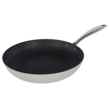 Poêle à frire Cook &amp; Pan - Honey Go Ivory 28 cm