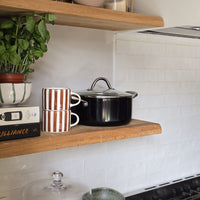 Cook &amp; Pan - Casserole Honey Signature 20 cm avec couvercle en verre Cook &amp; Pan