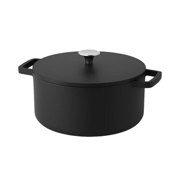 Cook & Pan - Signature Gietijzeren Braadpan 24 cm - 4 liter Braadpan Cook & Pan 