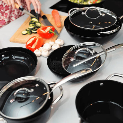 Cook & Pan - Signature Koekenpannenset 3-delig Pannenset Cook & Pan 
