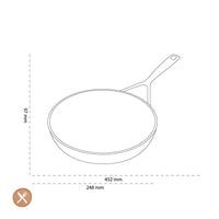 Demeyere - Alu Pro 5 Ceraforce Koekenpan 24 cm Koekenpan Demeyere 