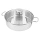 Demeyere - Apollo 7 Niedriger Kochtopf 28 cm mit Glasdeckel
