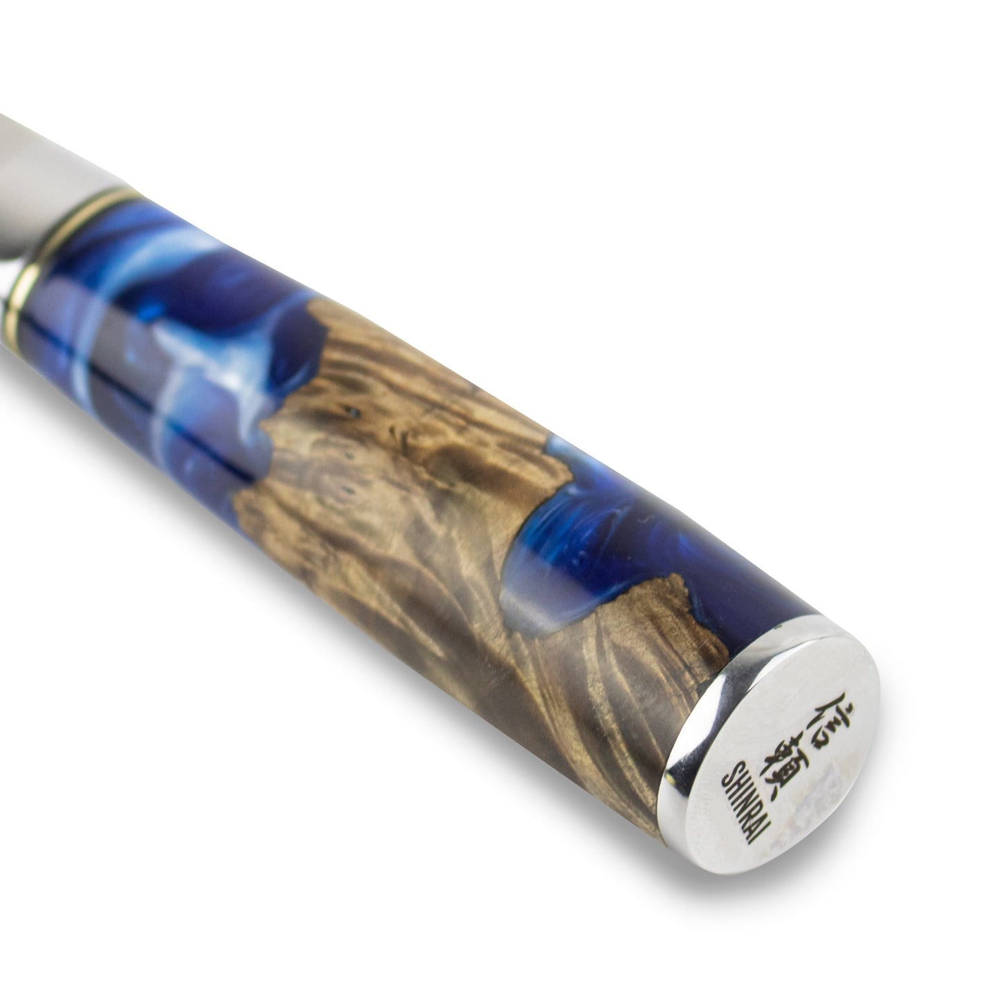 Shinrai Knives - Epoxy Sapphire 6-teiliges Damaszener-Messer-Set