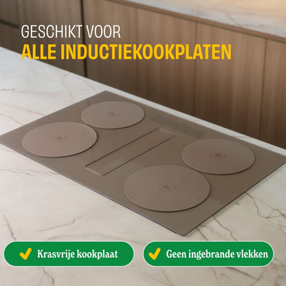 Cook & Pan - Taupe of Mind Induktionsschutz-Set - 4er-Pack