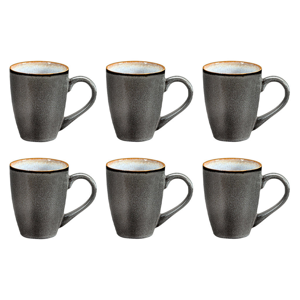 Médard de Noblat - Mug Shadow Aqua 30 cl (lot de 6)