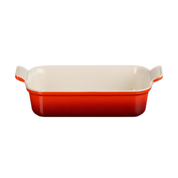 LeCreuset - Rechteckige Auflaufform Kirschrot 26x19cm 2,1l