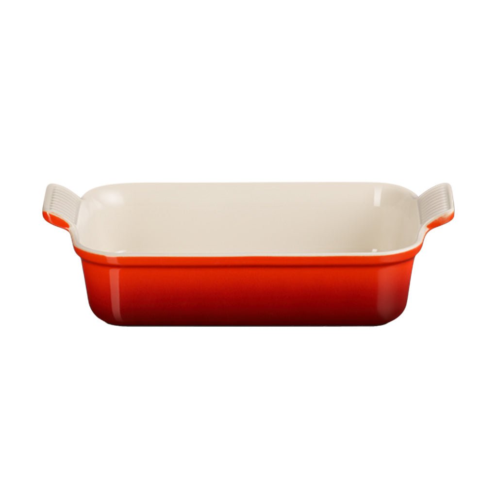 LeCreuset - Plat à four rectangulaire Rouge cerise 26x19cm 2,1l