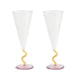 &Klevering - Flöte Curve Karamell 2er Set