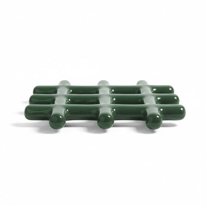 &Klevering - Onderzetter - Grid - Groen Onderzetter &Klevering 