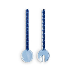 &Klevering - Saladebestek sling blauw Slabestek &Klevering 