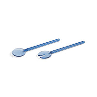 &Klevering - Saladebestek sling blauw Slabestek &Klevering 