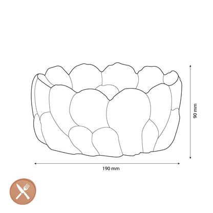 &Klevering - Schaal Oester Serveerschaal &Klevering 