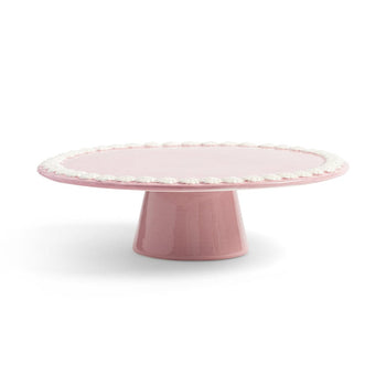 &Klevering - Taartplateau Whip - Roze Taartplateau &Klevering 
