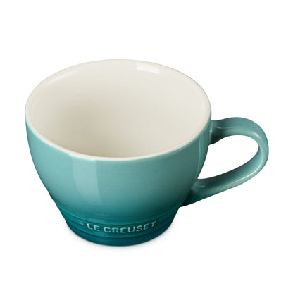 Le Creuset - Grote Cappuccino Mok Bleu Riviera 0,4l Cappuccino kopjes Le Creuset 