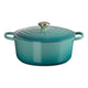Le Creuset - Signature Bratentopf - Bleu Riviera - 28 cm