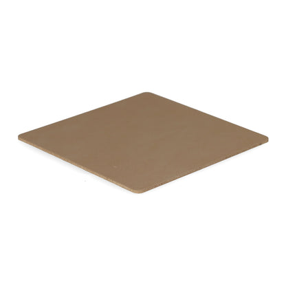 Lind DNA - Tapis de Verre Carré Nupo Clay Marron