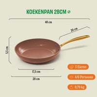 Cook & Pan Sienna Koekenpan 28 cm