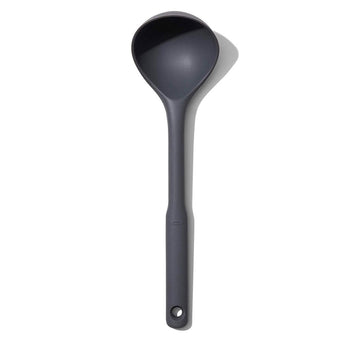Cuillère à soupe OXO en silicone gris