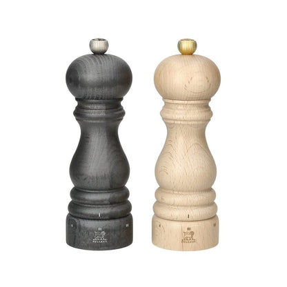 Peugeot - Paris Peper- en Zoutmolen set 18 cm Grafiet en Naturel Peper- en Zoutmolen set Peugeot 