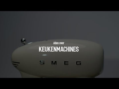 Smeg - Robot culinaire | Noir | années 1950 | Robot culinaire en couleur