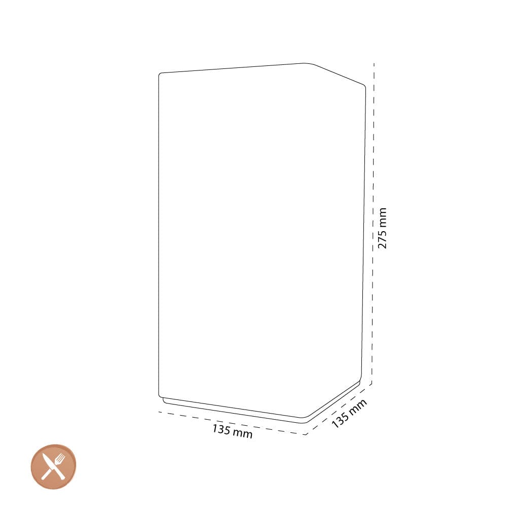 Shinrai Japan - Magnetisch Messenblok - Acaciahout Magnetisch messenblok Shinrai Japan 