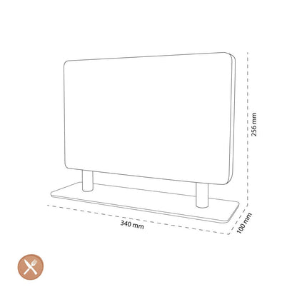 Shinrai Japan - Magnetisch Messenblok Stans - Acaciahout Magnetisch messenblok Shinrai Japan 