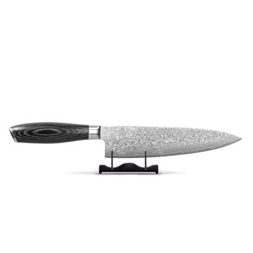 Shinrai Knives - Damast Pakka Wood Koksmes 20 cm Koksmes Shinrai Knives 