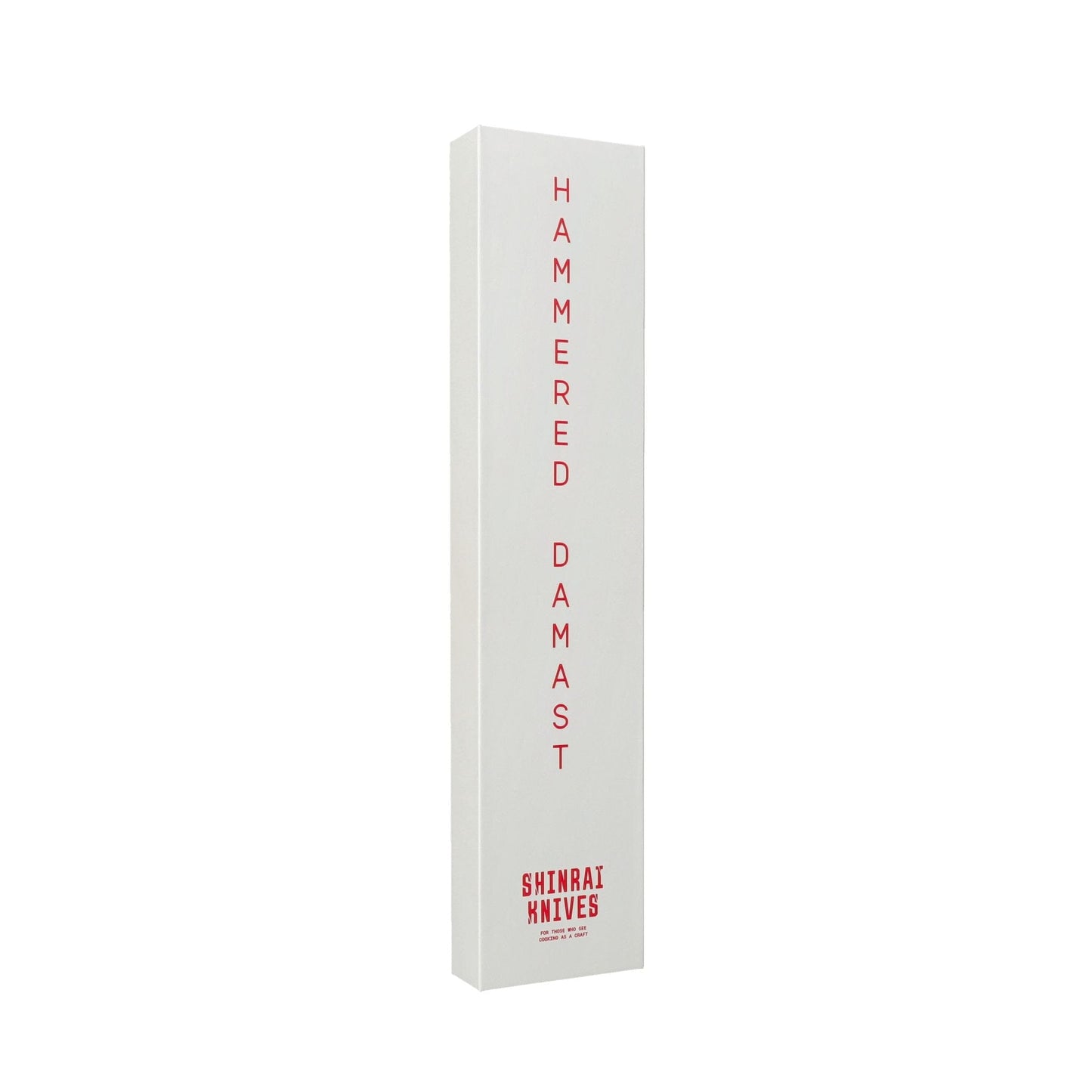 Shinrai Knives - Gehämmertes Damast BR Damast Santoku 18 cm