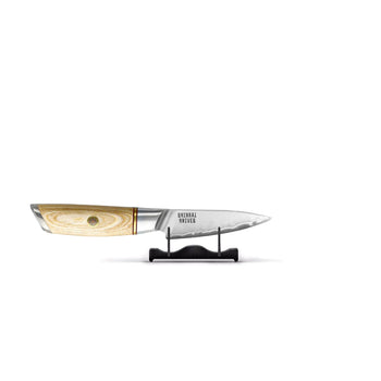 Couteaux Shinrai - Couteau d'office Hikari Damas 8 cm Couteau d'office Couteaux Shinrai