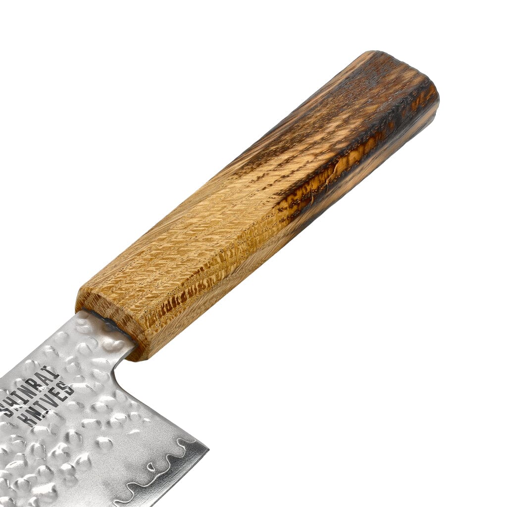 Couteaux Shinrai - Couteau Jōnetsu Damascus Nakiri 18 cm Nakirimes Shinrai Knives