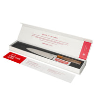 Shinrai Knives - Kigami Exclusive Damascus Santoku mes 18 cm Santokumes Shinrai Knives 