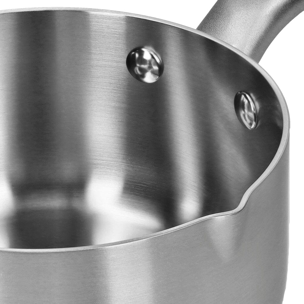 Skottsberg - Stainless Steel Steelpan 16 cm met deksel Steelpan Skottsberg 