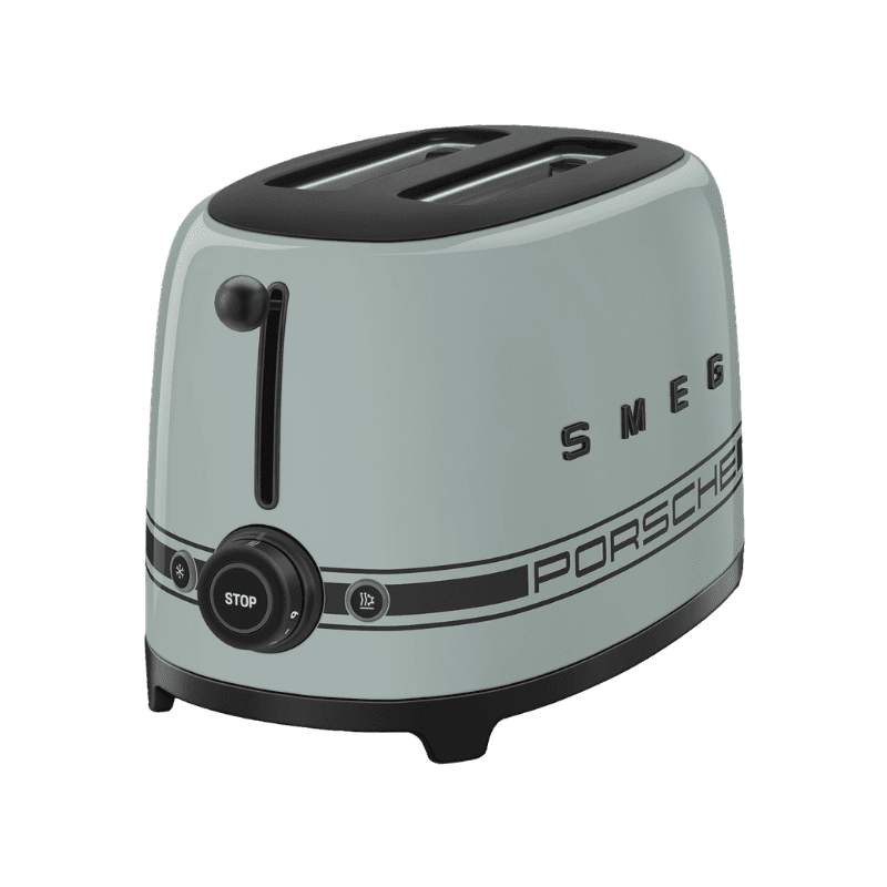 Smeg - Grille-pain | Vert lime | Édition Porsche | Grille-pain 2x2 Smeg