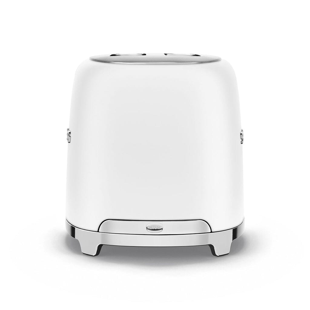 Smeg - Broodroosters | Mat Wit | Jaren 50 | Toaster 2x2 Broodrooster Smeg 