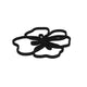 Tools2Cook - Dessous de Verre Silicone Anémone Noir