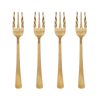 Urban Nature Culture - Gebaksvorkjes - Goud - Set Van 4 Urban Nature Culture 