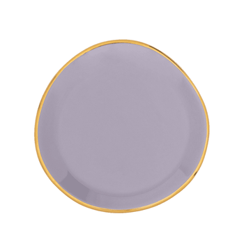 Culture de la nature en ville - Bonjour - Assiette - Lilas - Ø9 cm Culture de la nature en ville