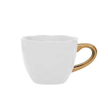 Culture de la nature en ville - Bonjour - Tasse à expresso - Tasses à expresso blanches Culture de la nature en ville