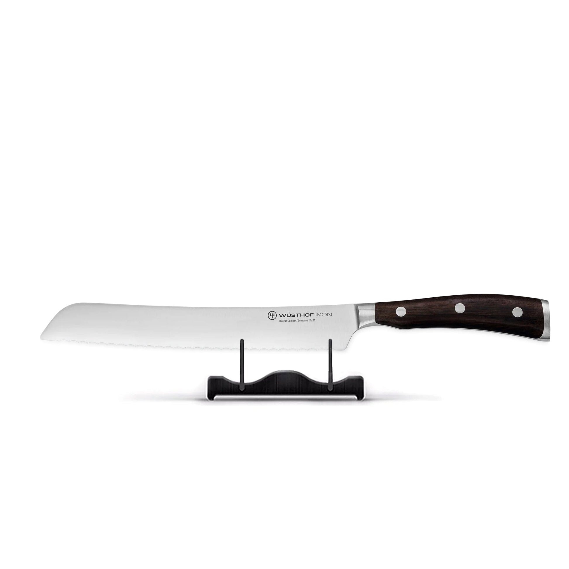Wusthof - Ikon Broodmes 20 cm - Houten handvat Broodmes Wusthof 