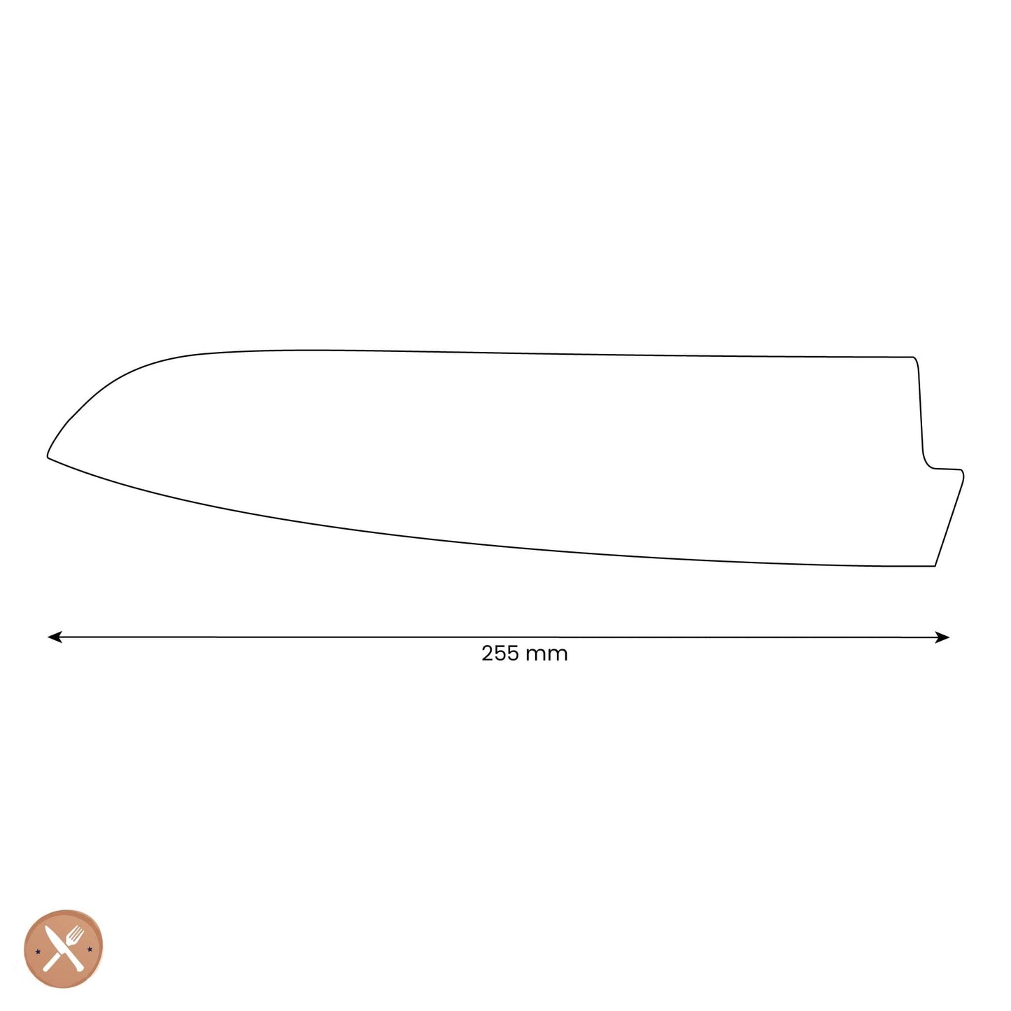 Yaxell - Kantana Mesbeschermer voor Koksmes 25.5 cm Messenbeschermer Yaxell 