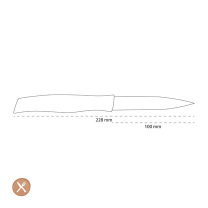 Zwilling - Twin Grip Schil- en garneermes 100 mm - groen Zwilling 