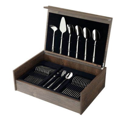 Amefa - Ventura 1924 78-pc Cutlery set in wooden canteen Amefa 