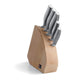 Richardson Sheffield - Ensemble de couteaux Sense 5 pièces avec bloc - Bois