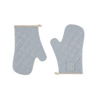 Witloft - Gerecycled Katoen Ovenwanten (2 st.) - Hemelblauw Ovenwanten Witloft 